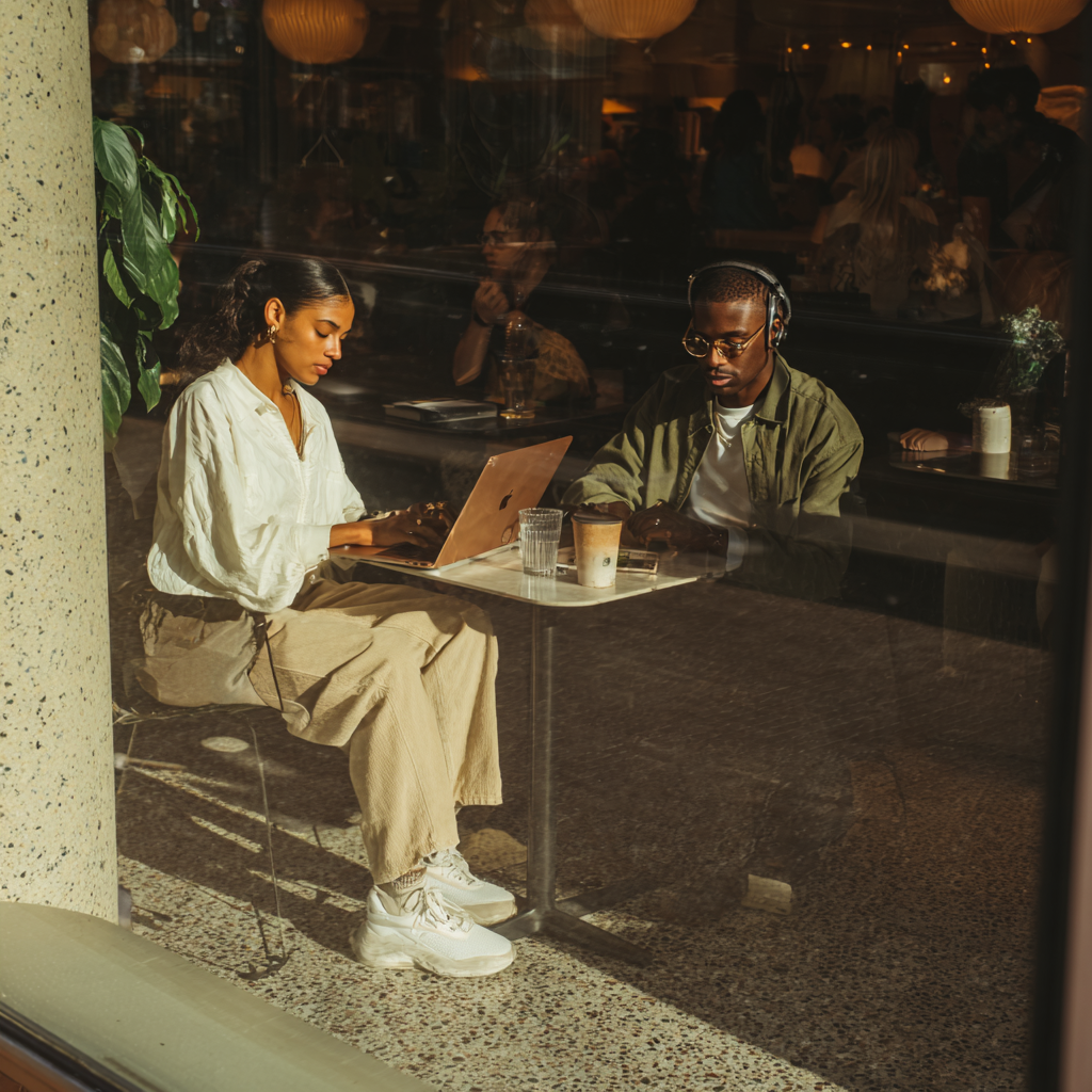 Free coffee & high-speed WiFi